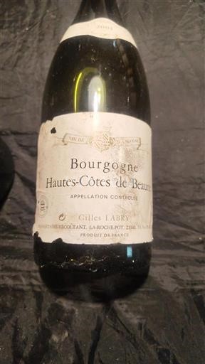 Borgonha Hautes-Côtes de Beaune Gilles Labry 2001