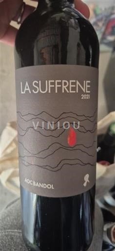 Vin Rouge sec La Suffrène 2021 France Provence Bandol AOC
