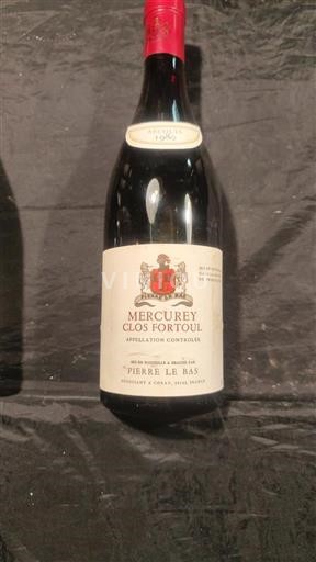 Borgoña Mercurey Pierre Le Bas Clos Fortoul 1980