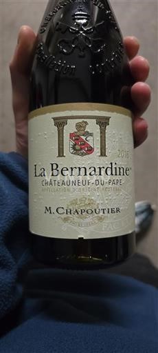 Rhônevallei Châteauneuf-du-Pape M. Chapoutier La Bernardine 2016