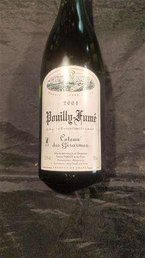 Loirevallei Pouilly-fumé Domaine Roger Pabiot Coteau des Girarmes 2001