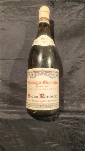 Burgundy Chassagne-Montrachet Premier Cru Roger Raveau 1975