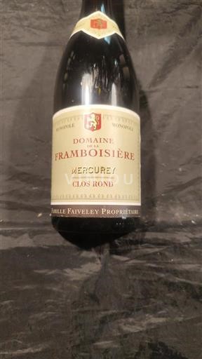 Borgoña Mercurey Domaine La Framboisière Clos Rond 2007