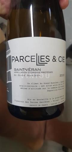 Burgundsko Saint-Véran Parcelles & Cie Au Grand Bussière 2020