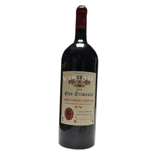 Bordeaux Saint-Émilion Grand Cru Grand Cru Clos Trimoulet 2018