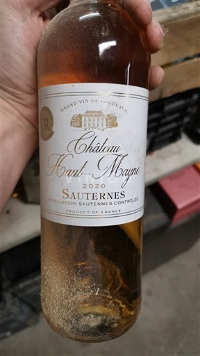 Bordeaux Sauternes Château Haut-Mayne 2020