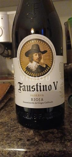 La Rioja Rioja Faustino V Reserva Không niên vụ