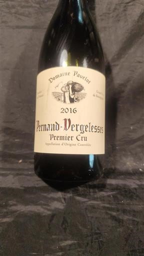 Burgundsko Pernand-Vergelesses Premier Cru Domaine Pavelot 2016