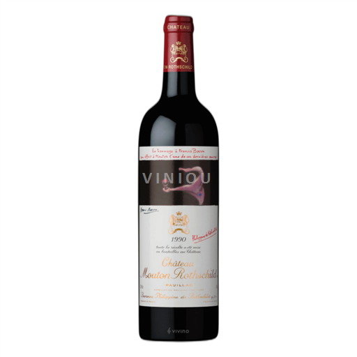 Bordeaux Pauillac Château Mouton Rothschild 1990