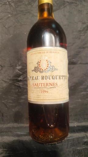Burdeos Sauternes Château Rouquette 1999