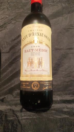 Bordeaux Haut-Médoc Cru Bourgeois Château Aney Arnaussan 1999