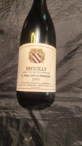 Beaujolais Brouilly H. Brac de la Perrière 1999