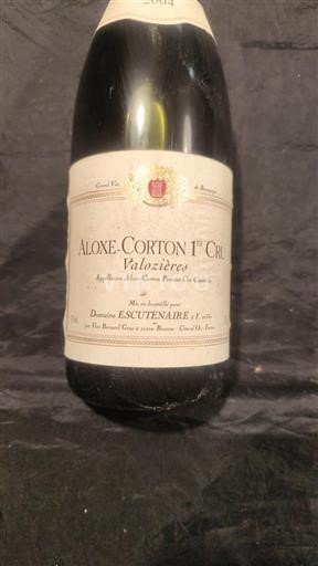 Borgoña Aloxe-Corton Premier Cru Domaine Escutenaire Valozières 2004