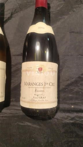 Burgundsko Nespecifikováno Premier Cru Louis GRAS Fussières 2004
