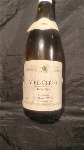 Borgogna Viré-clessé Vins Bernard Gras Vieilles Vignes 2004