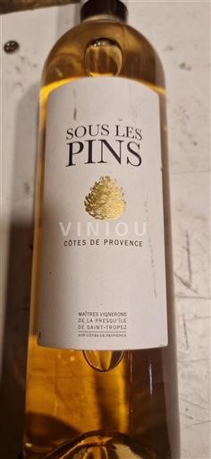 Provence Côtes de Provence Maîtres Vignerons de la Presqu'île de Saint-Tropez Sous les Pins 2022