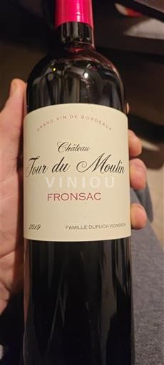 Burdeos Fronsac Château Tour du Moulin 2019