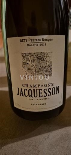 Champaña Champán Jacquesson Dizy - Terres Rouges 2012