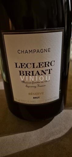 Champagne Leclerc Briant Réserve Niet-geïntegreerd