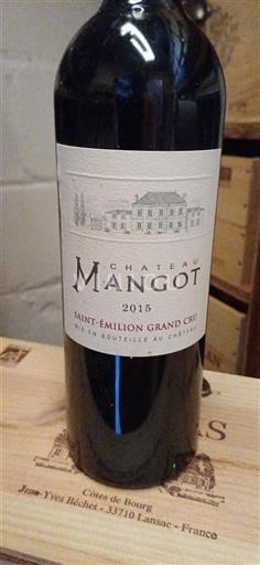 Burdeos Saint-Émilion Gran Cru Château Mangot 2015