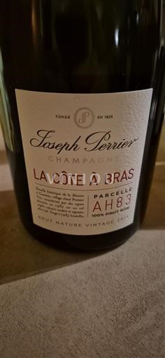 Champaña Champán Joseph Perrier La Côte à Bras 2015