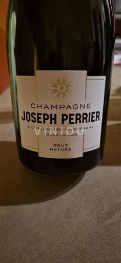 Champaña Champán Joseph Perrier Brut Nature Sin añada