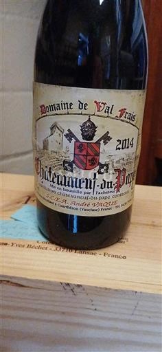 Thung lũng Rhône Châteauneuf-du-pape Domaine Val Frais 2014