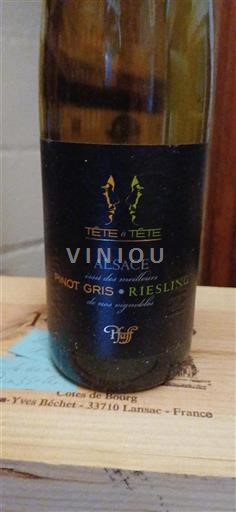 Alsace Grand Cru Pfaff Tête à Tête Ei vuosikertaa