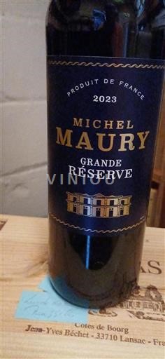 Burdeos Côtes-de-bourg Michel Maury Grande Réserve 2023
