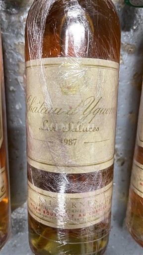 Bordeaux Sauternes Premier Cru Supérieur Château Yquem 1987