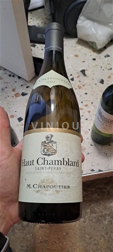 Rona dolina Saint-Péray M. Chapoutier Hauts Chamblards 2023