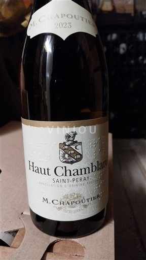 Vale do Ródano Saint-Péray M. Chapoutier Hauts Chamblards 2023