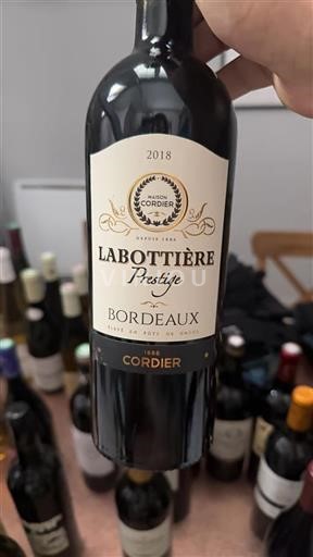 Bordeaux Maison Cordier Labottière Prestige 2018