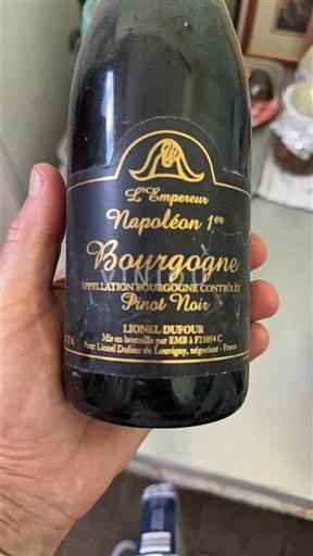 Borgoña Lionel Dufour L'Empereur Napoléon 1er 2000