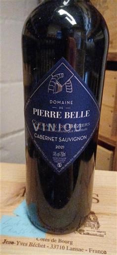 Languedoc ja Roussillon Béziersin Rinteet Domaine Pierre Belle Cabernet Sauvignon 2021