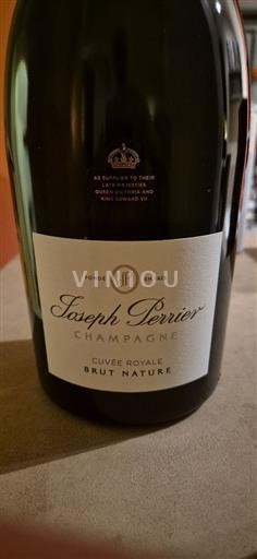 Champaña Champán Joseph Perrier Royale Brut Nature Sin añada