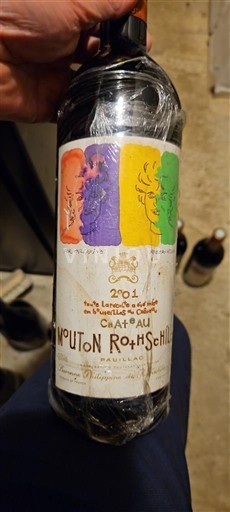 Bordeaux Pauillac Grand Cru Château Mouton Rothschild 2001