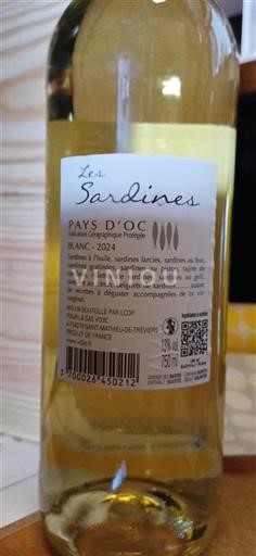 Languedoc ja Roussillon Pays d'Oc Les Sardines 2024