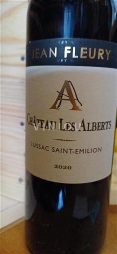 Burdeos Lussac-Saint-Émilion Château Les Alberts 2020