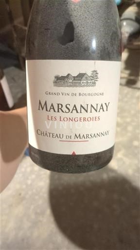Burgundi Marsannay Château Marsannay Les Longeroies Ei vuosikertaa