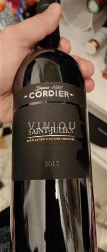 Bordéus Saint-Julien Cordier 2017
