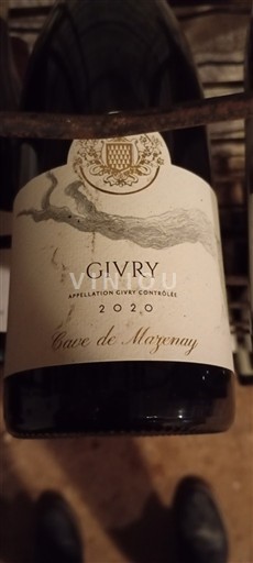 Bourgogne Givry Cave de Mazenay 2020
