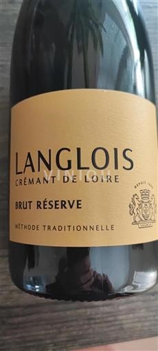 Loiredalen Crémant de Loire Langlois Brut Réserve Icke årgångsbetecknad