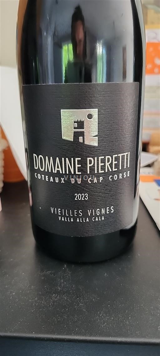 Corsica Coteaux du Cap Corse Domaine Pieretti Vieilles Vignes Valla Alla Cala 2023
