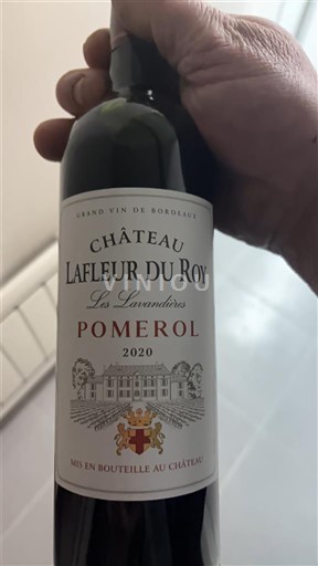 Бордо Помероль Château Lafleur du Roy Les Lavandières 2020