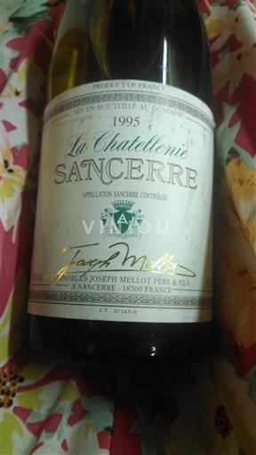 Dolina Loare Sancerre Joseph Mellot La Chatellenie 1995