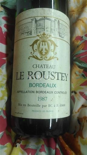 Bordeaux Château Le Roustey 1987