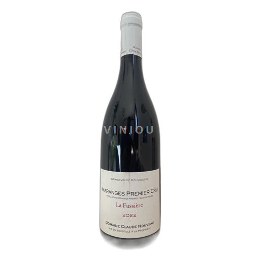Vin Rouge sec La Fussière Domaine Claude Nouveau 2022 France Bourgogne AOC