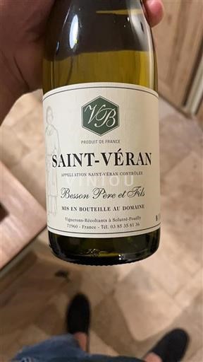 Burgundy Saint-Véran Besson Pere et Fils Non-Vintage