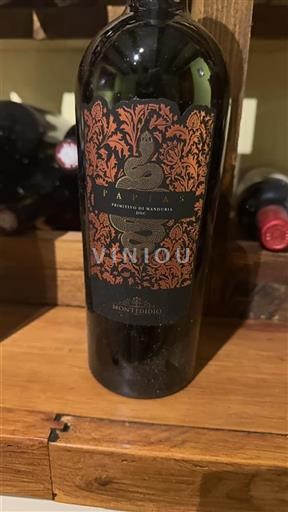 Apulia Primitivo di Manduria Montedidio Papias 2018